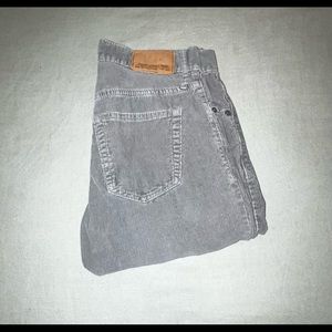 Old Navy Grey Corduroy Pants